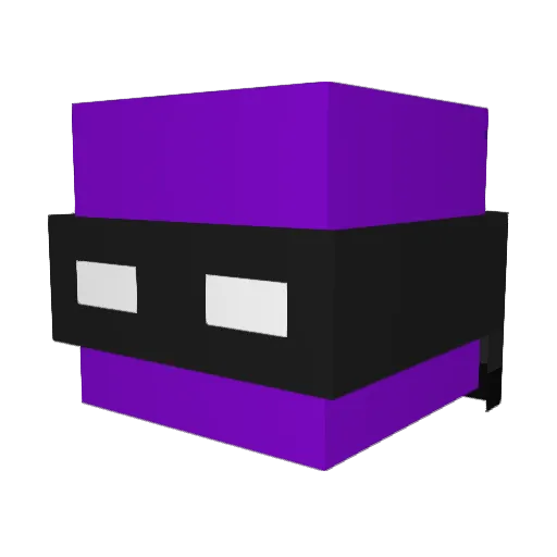 oNarigas Minecraft avatar head, 3D render