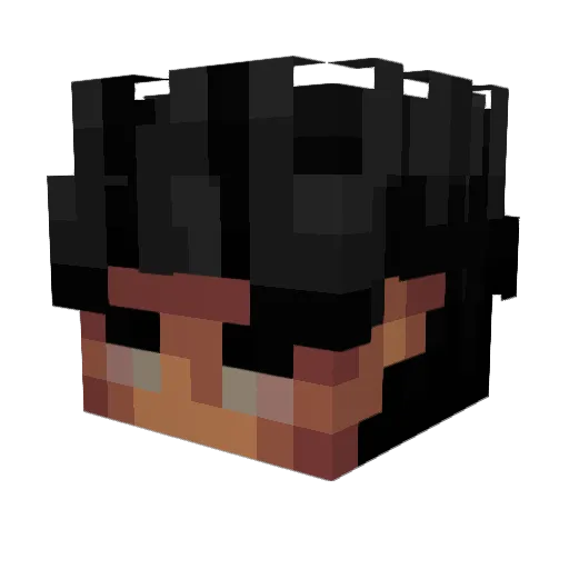 oNathaAn_ Minecraft avatar head, 3D render