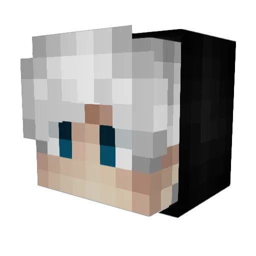 oNuTo12 Minecraft avatar head, 3D render
