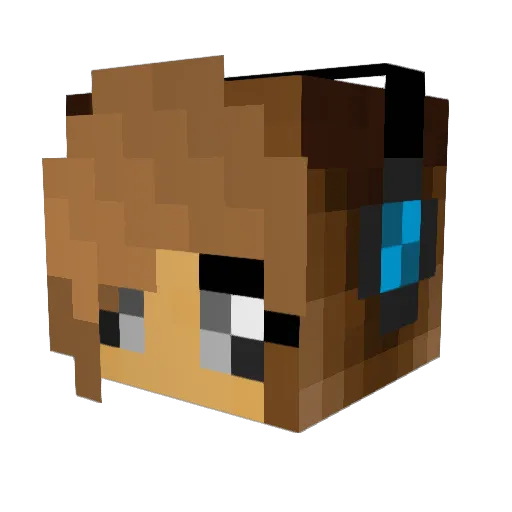 oOSaphiraOo Minecraft avatar head, 3D render