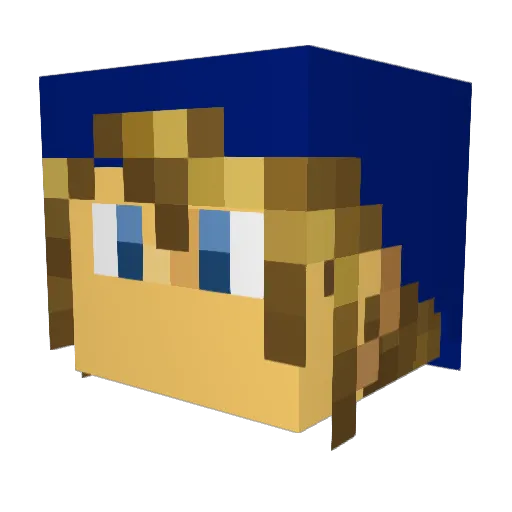 oOTacoOo Minecraft avatar head, 3D render