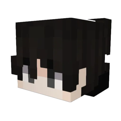 oOnyxxx Minecraft avatar head, 3D render