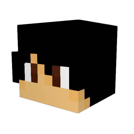 oOshadyOo Minecraft avatar head, 3D render
