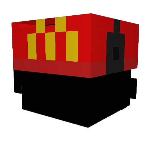 oPolylitt Minecraft avatar head, 3D render