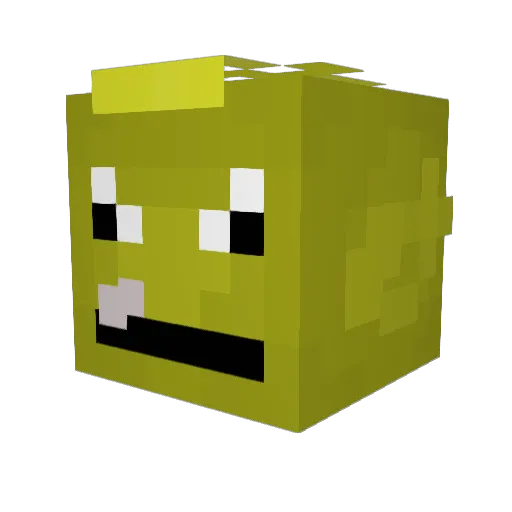 oPotatoSlayero Minecraft avatar head, 3D render