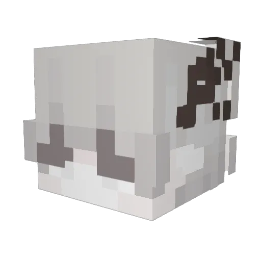 oRYZEN69 Minecraft avatar head, 3D render