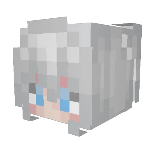oRacso Minecraft avatar head, 3D render