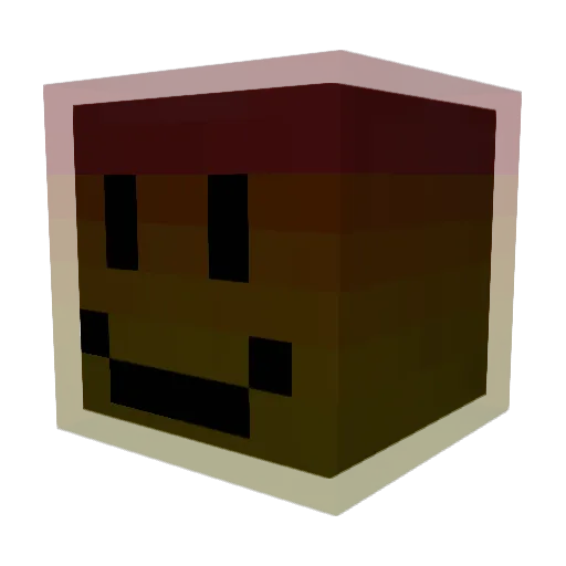 oRainbowZ Minecraft avatar head, 3D render