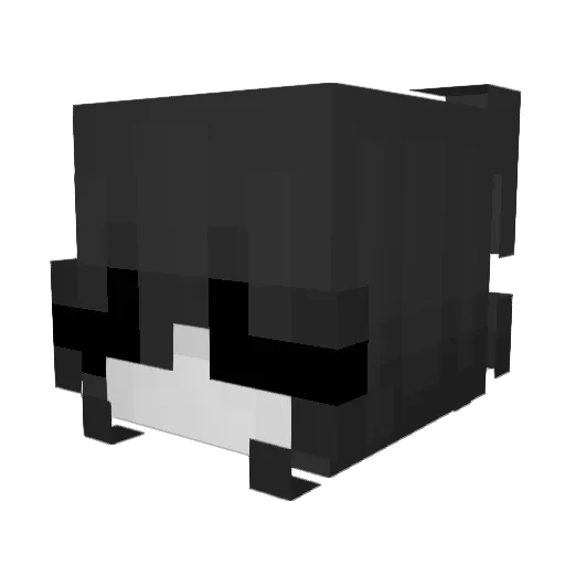 oRapture Minecraft avatar head, 3D render