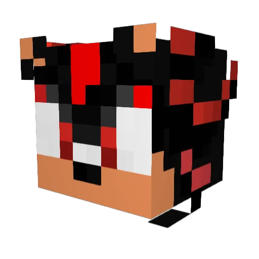 oRockett Minecraft avatar head, 3D render