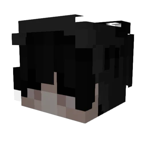 oRoobi Minecraft avatar head, 3D render
