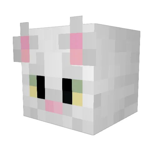 oRot33 Minecraft avatar head, 3D render