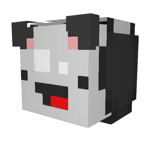 oSammy Minecraft avatar head, 3D render