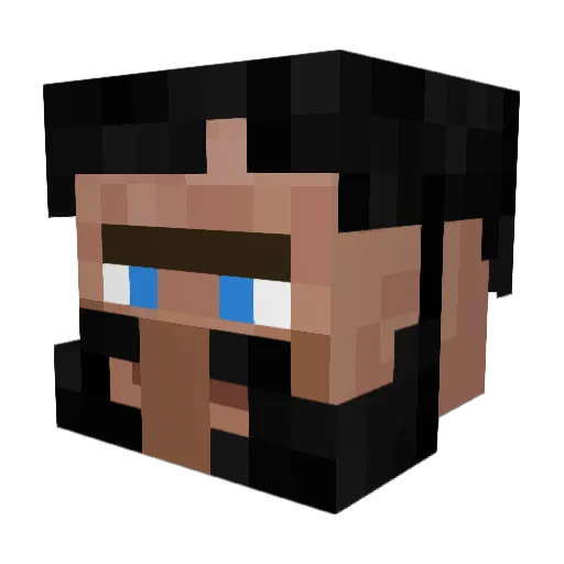 oSans0 Minecraft avatar head, 3D render