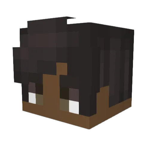 oSavy Minecraft avatar head, 3D render