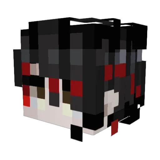 oSensory Minecraft avatar head, 3D render