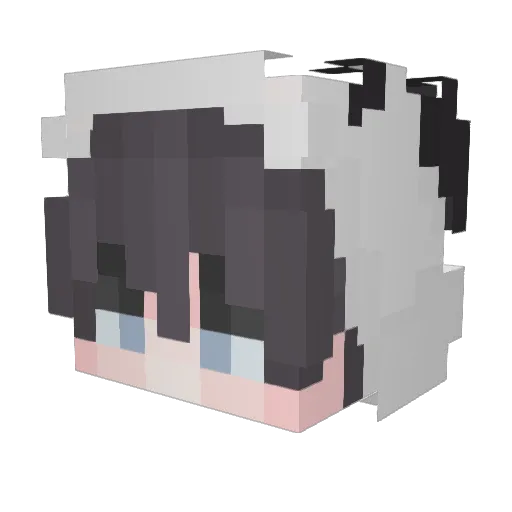 oSumero Minecraft avatar head, 3D render