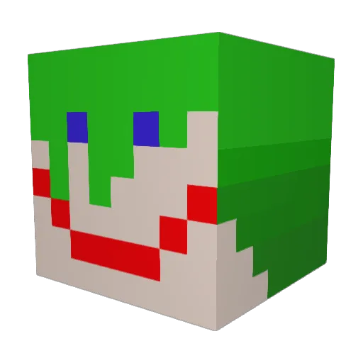 oSwarleyo Minecraft avatar head, 3D render