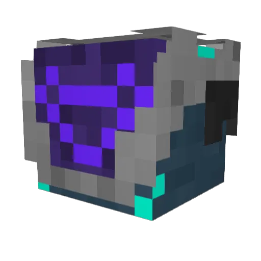 oTTTe Minecraft avatar head, 3D render