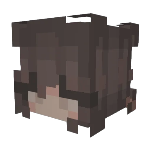oTooHeavy Minecraft avatar head, 3D render