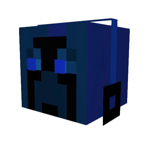 oTruce Minecraft avatar head, 3D render