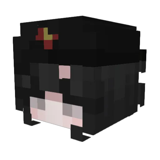 oVerreo Minecraft avatar head, 3D render