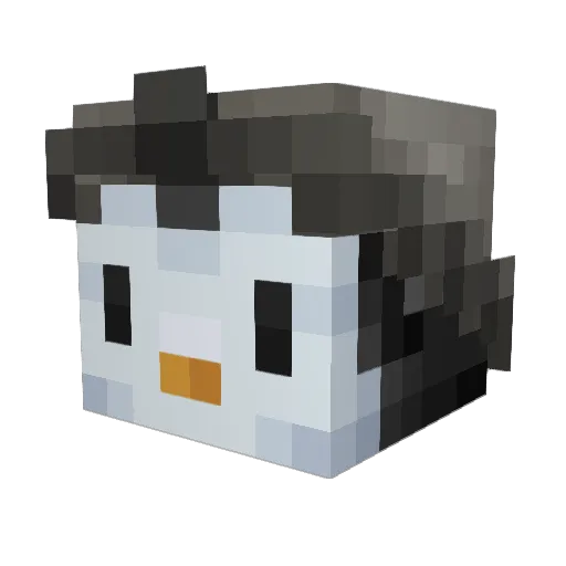 oVitinh00 Minecraft avatar head, 3D render