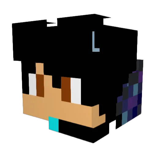 oXande Minecraft avatar head, 3D render