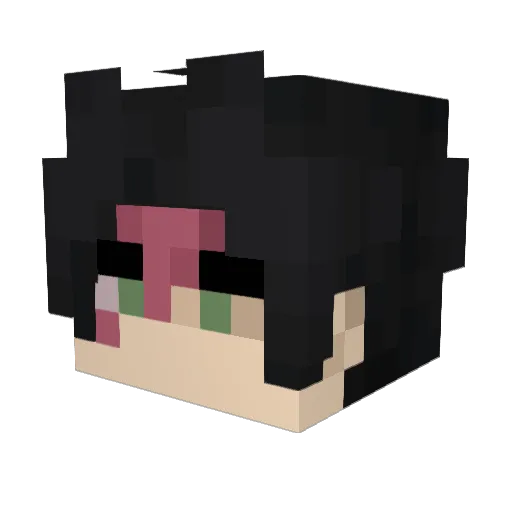Minecraft-Avatar von oZ_Domino: Kopf als 3D-Render