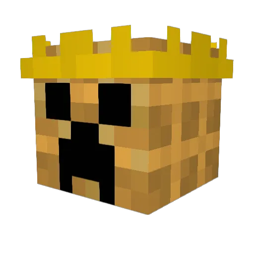 oZippedy Minecraft avatar head, 3D render