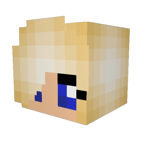 o_Angel_o Minecraft avatar head, 3D render