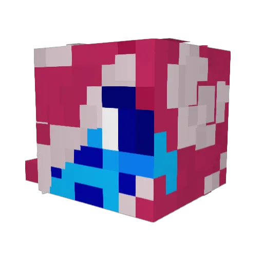 o_Cassette_o Minecraft avatar head, 3D render