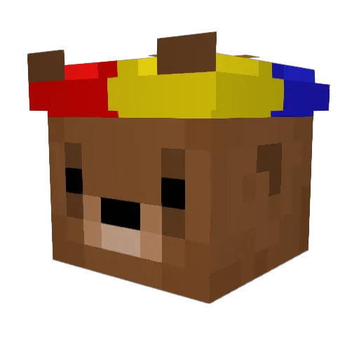 o_Goose_o Minecraft avatar head, 3D render