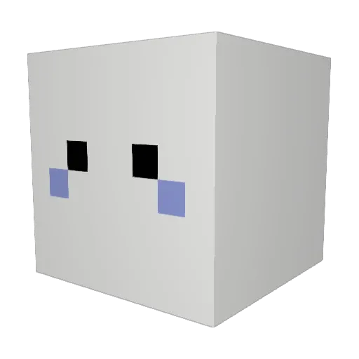 o_jang69 Minecraft avatar head, 3D render