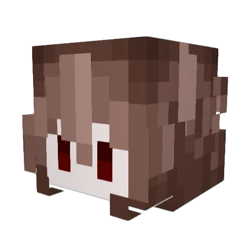 o_k_aye Minecraft avatar head, 3D render
