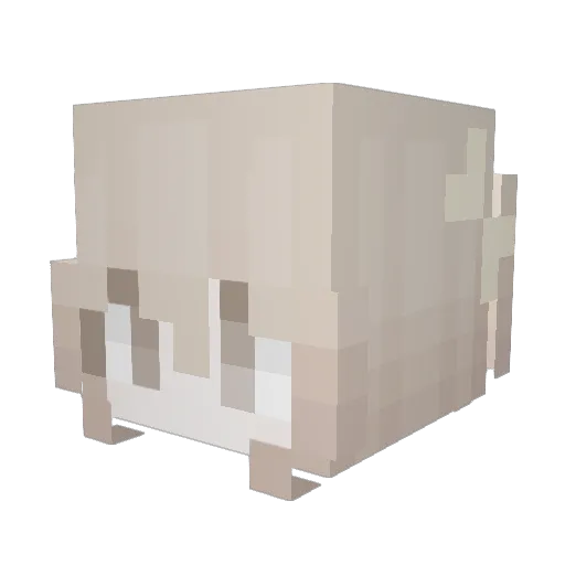 o_o Minecraft avatar head, 3D render
