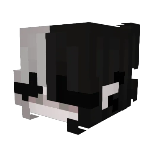 oaex Minecraft avatar head, 3D render