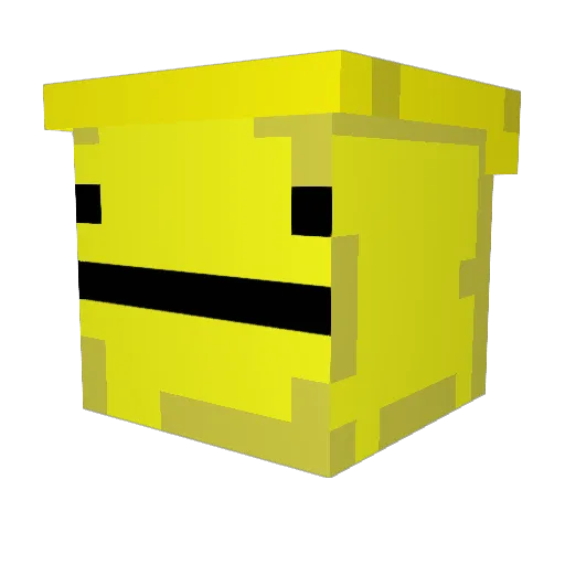 oag13117 Minecraft avatar head, 3D render