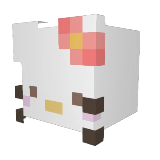 oak_m1 Minecraft avatar head, 3D render