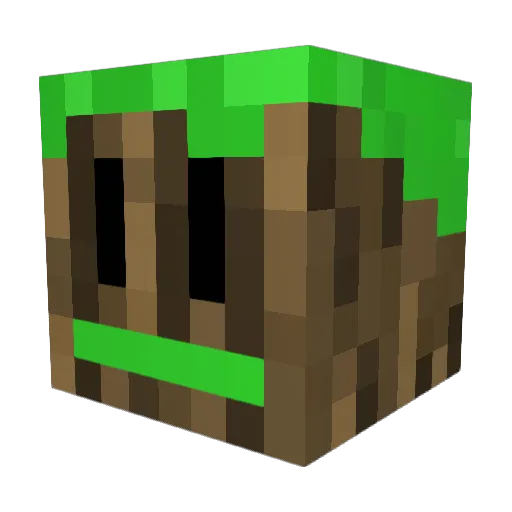oakbelac Minecraft avatar head, 3D render