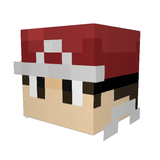 oaken12345 Minecraft avatar head, 3D render