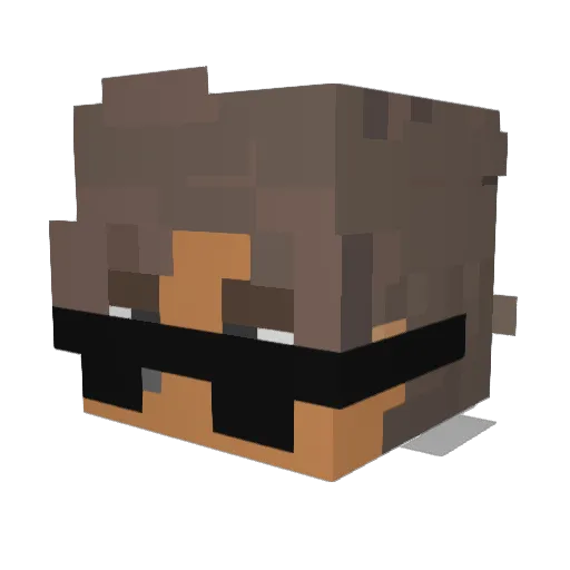 oatmeal_eater231 Minecraft avatar head, 3D render