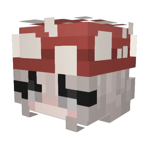 oatmi Minecraft avatar head, 3D render