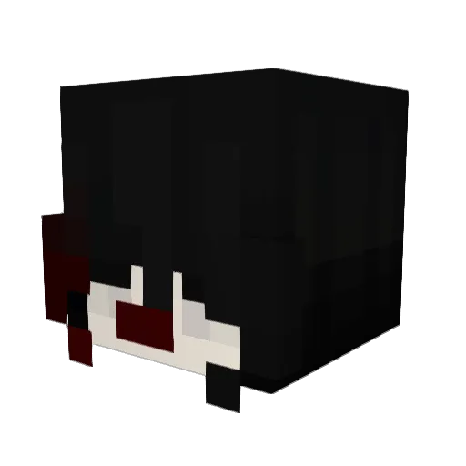 oatmlkz Minecraft avatar head, 3D render