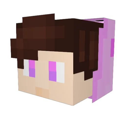 oatyboy Minecraft avatar head, 3D render