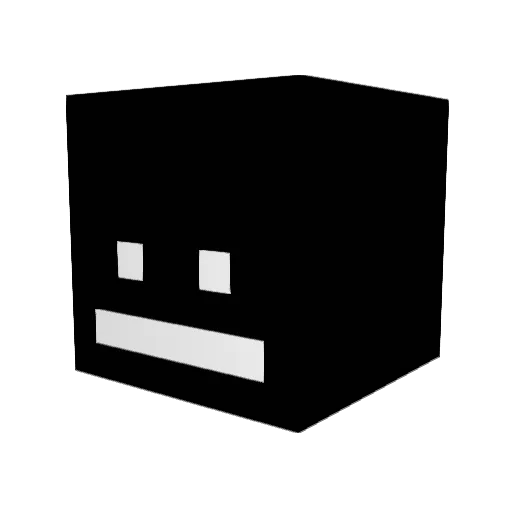oazsi Minecraft avatar head, 3D render