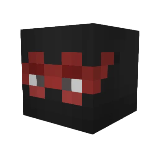 obamasdad Minecraft avatar head, 3D render