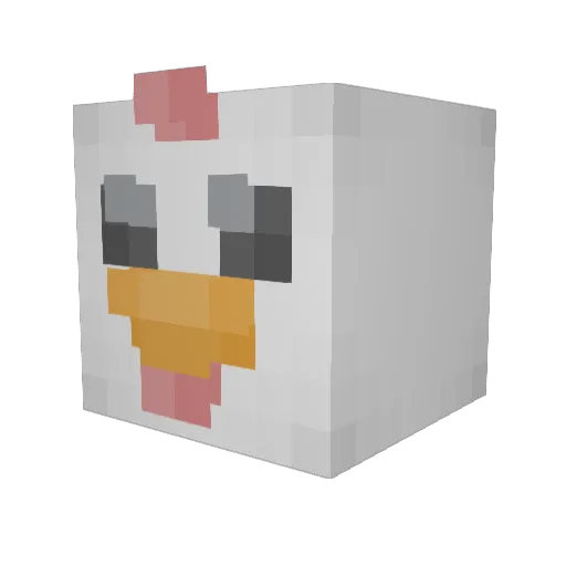 obamer_pvp Minecraft avatar head, 3D render
