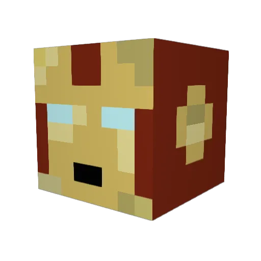 obaug18 Minecraft avatar head, 3D render