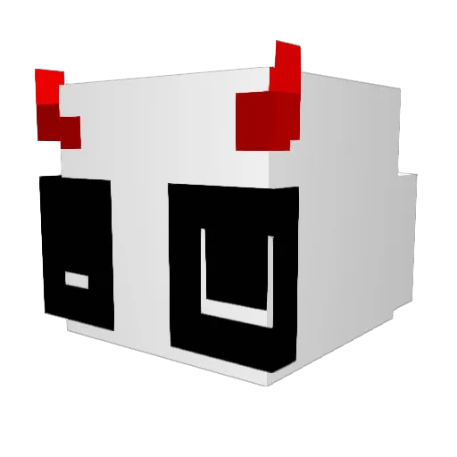 obcursus Minecraft avatar head, 3D render